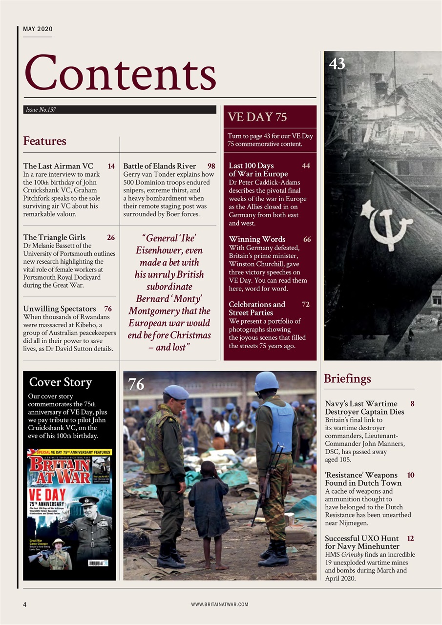 Britain at War Magazine Preview Pages