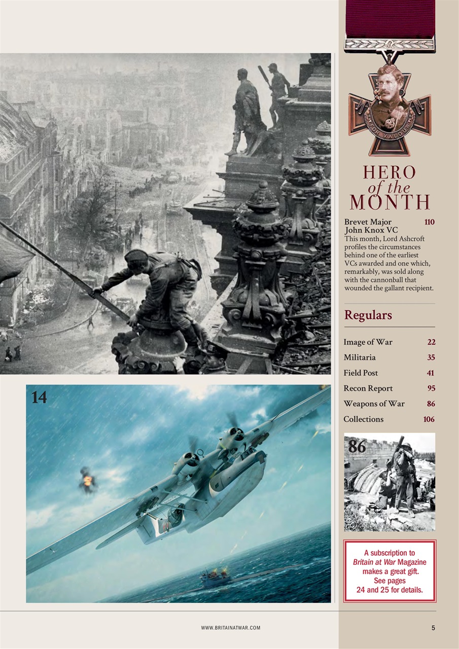 Britain at War Magazine Preview Pages