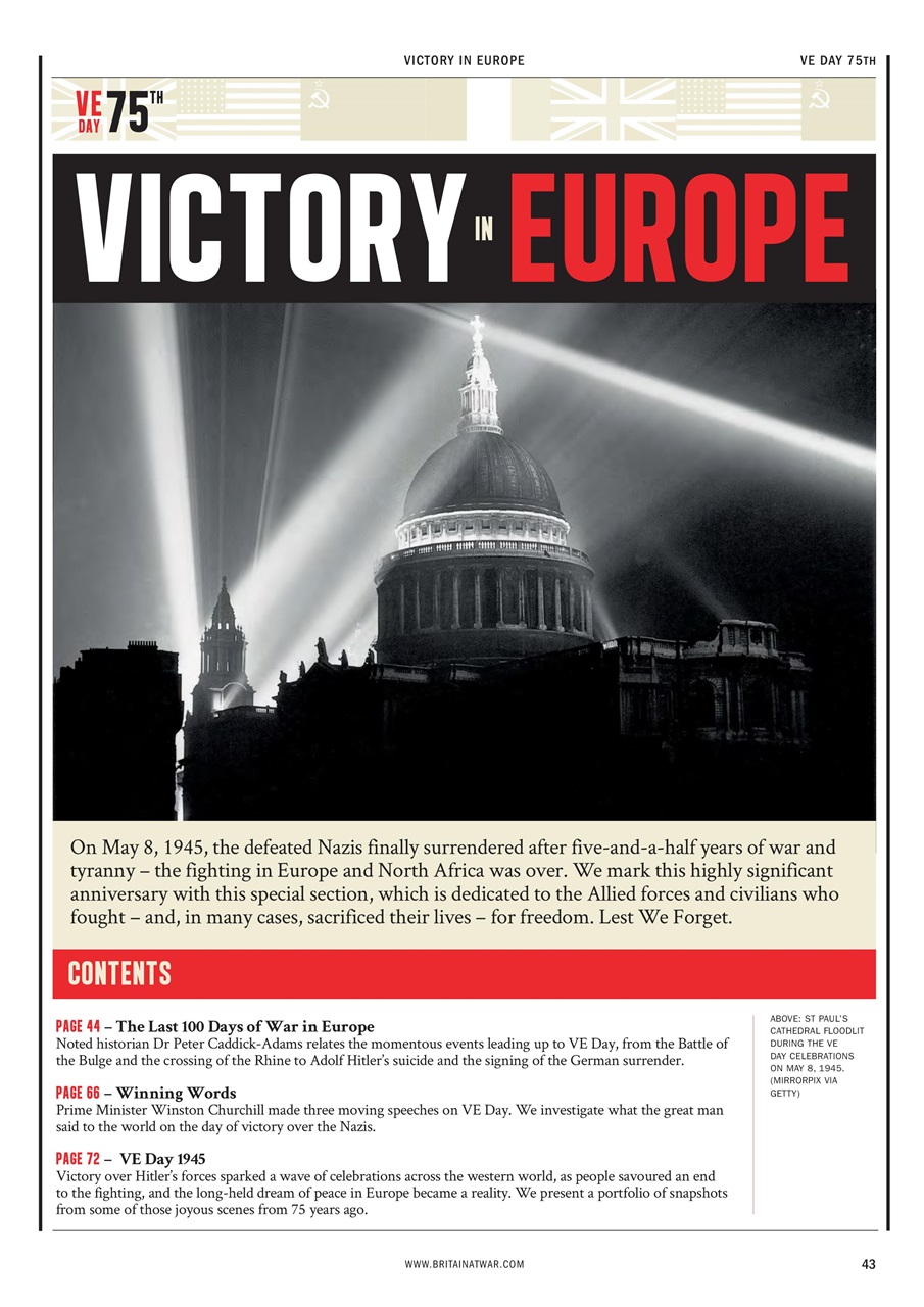 Britain at War Magazine Preview Pages