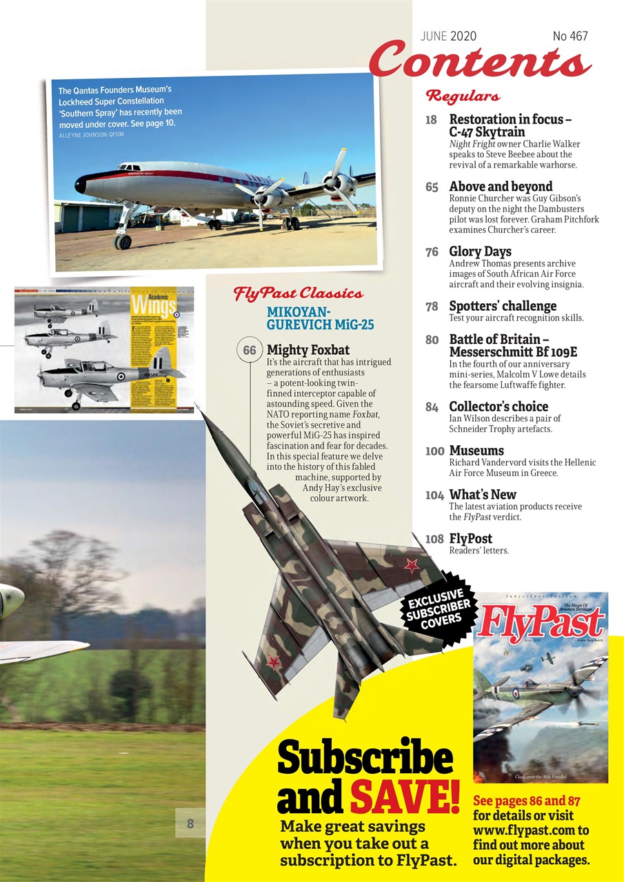 FlyPast Preview Pages