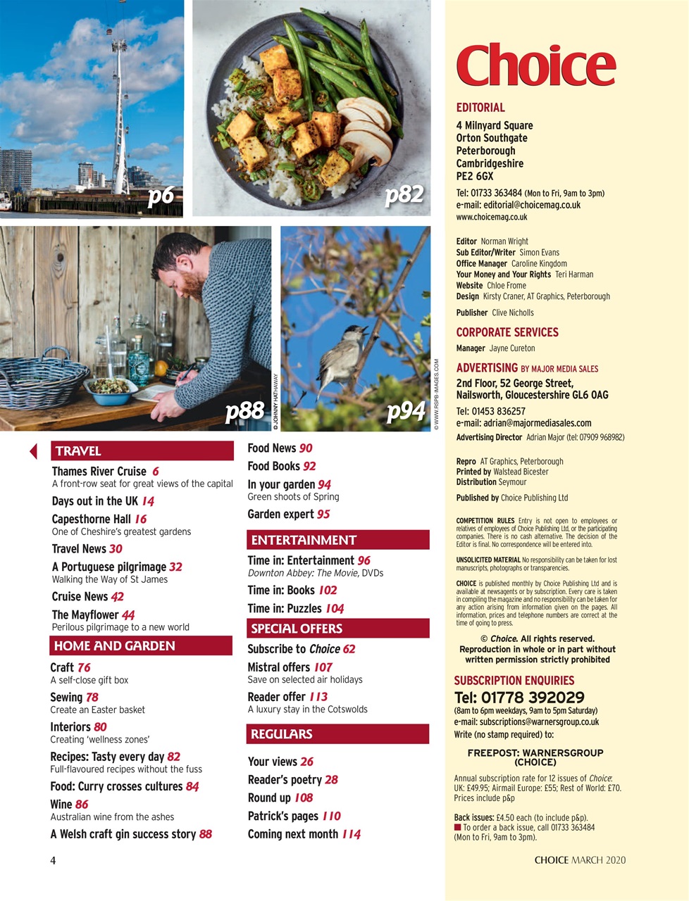 Choice Magazine Preview Pages