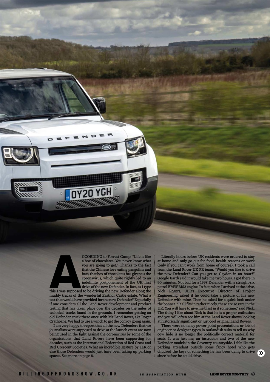 Land Rover Monthly Preview Pages