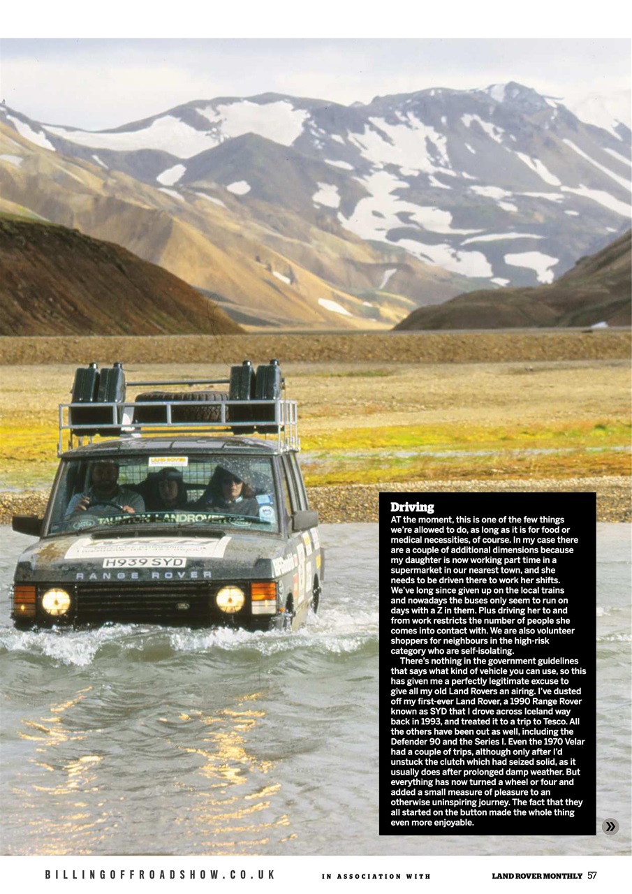 Land Rover Monthly Preview Pages