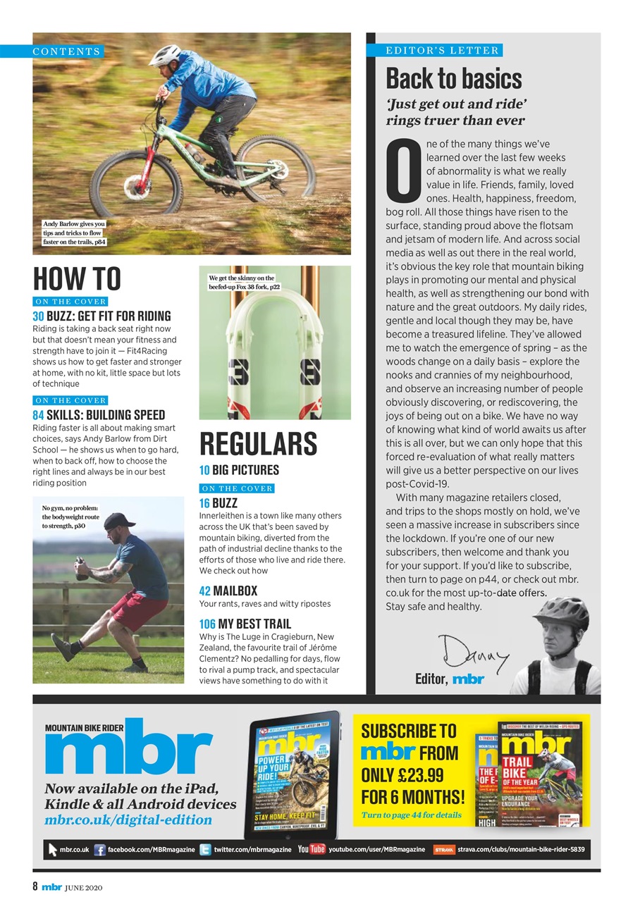 Mountain Bike Rider Preview Pages