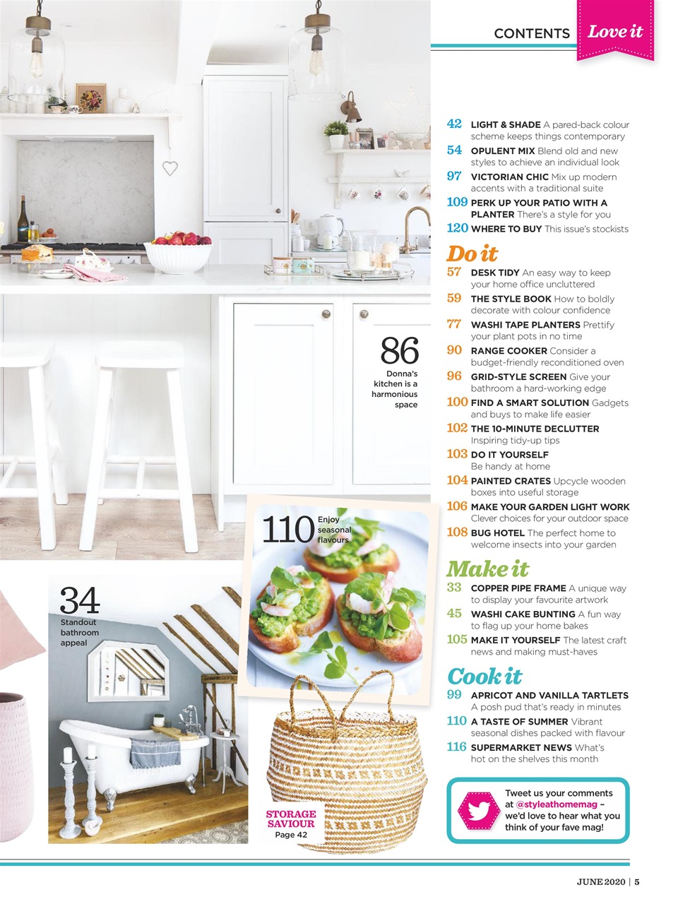 Style at Home Preview Pages