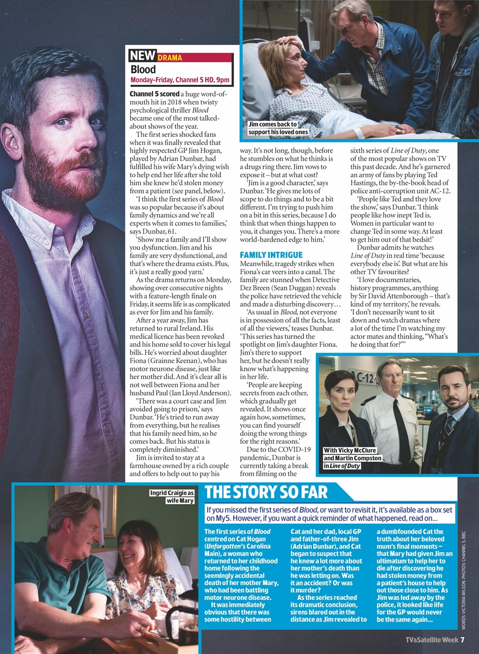 TV & Satellite Week Preview Pages