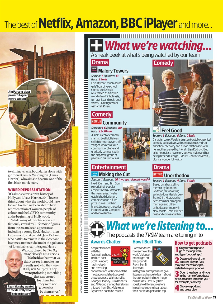 TV & Satellite Week Preview Pages