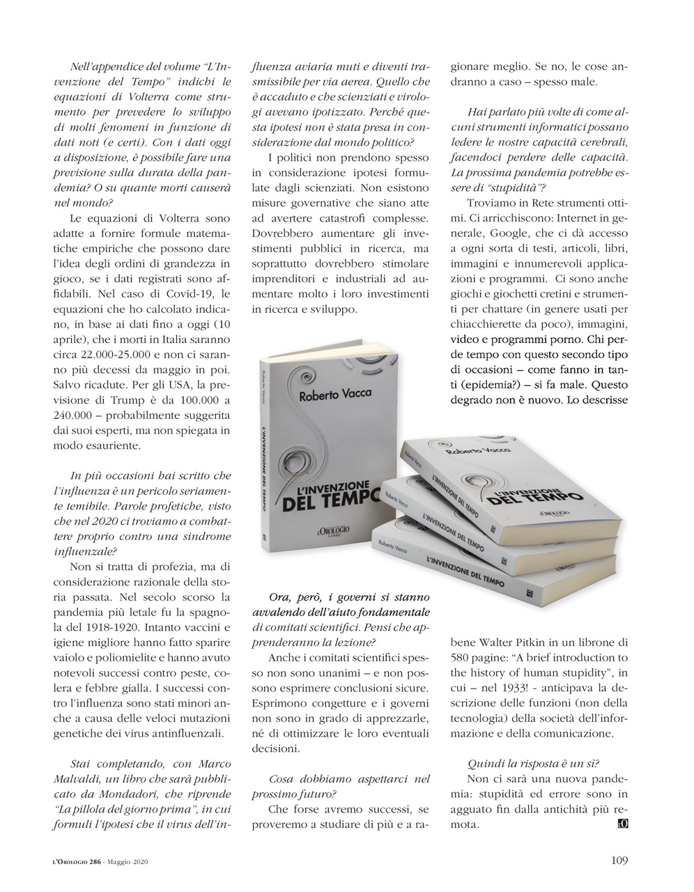 L'Orologio Preview Pages