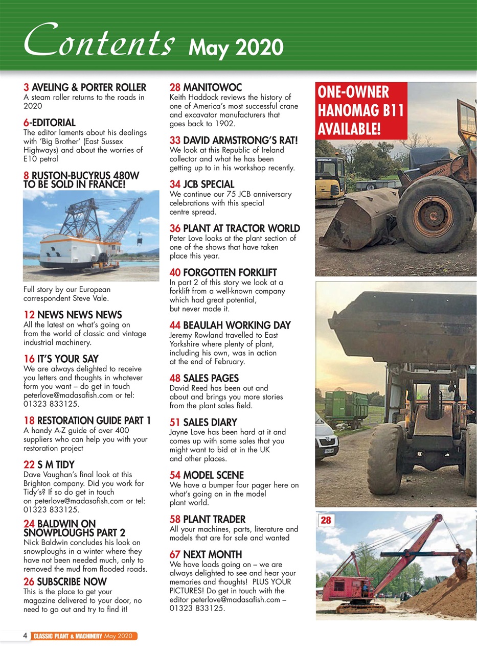 Classic Plant & Machinery Preview Pages