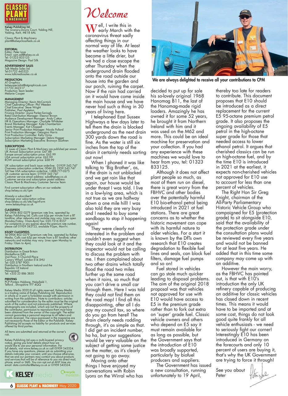 Classic Plant & Machinery Preview Pages