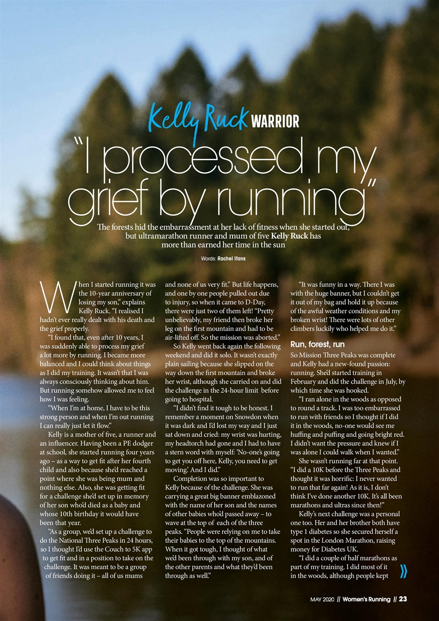 Women’s Running Preview Pages