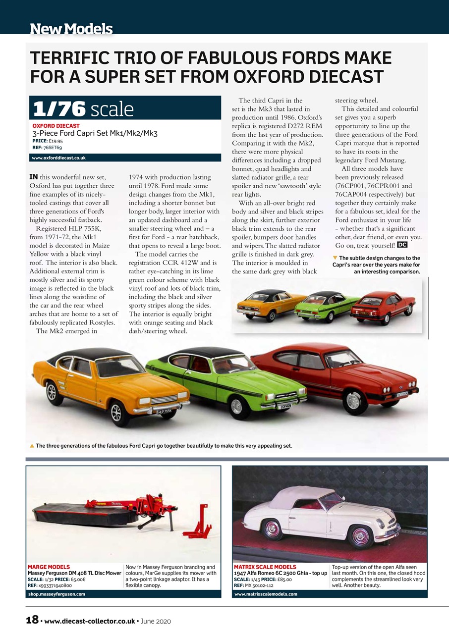 Diecast Collector Preview Pages