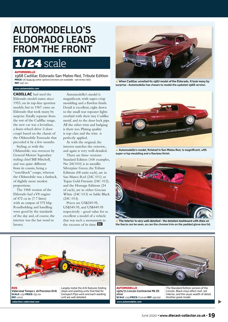 Diecast Collector Preview Pages