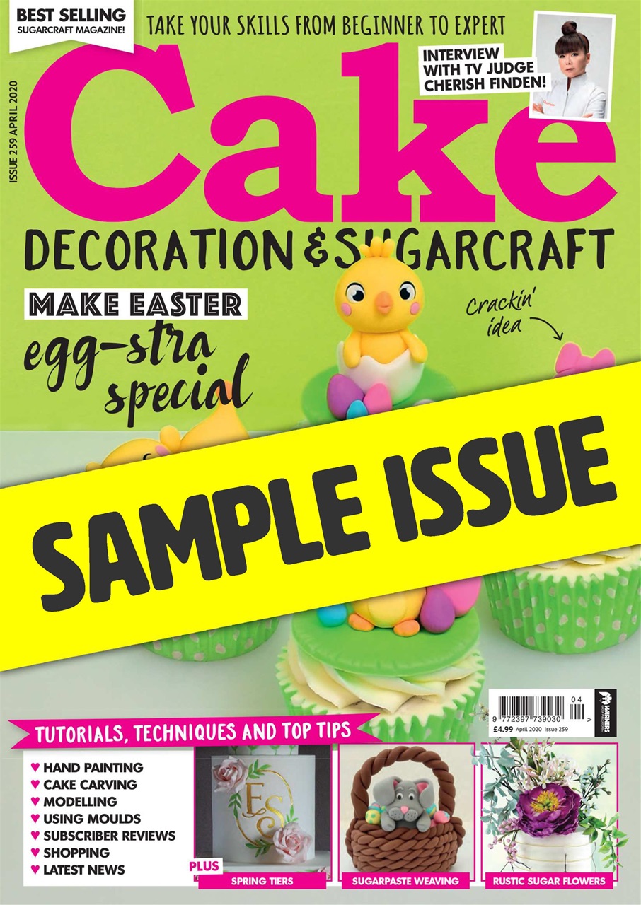 Cake Decoration & Sugarcraft Magazine Preview Pages