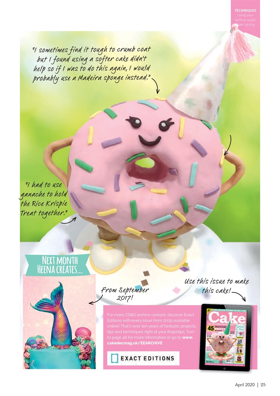Cake Decoration & Sugarcraft Magazine Preview Pages