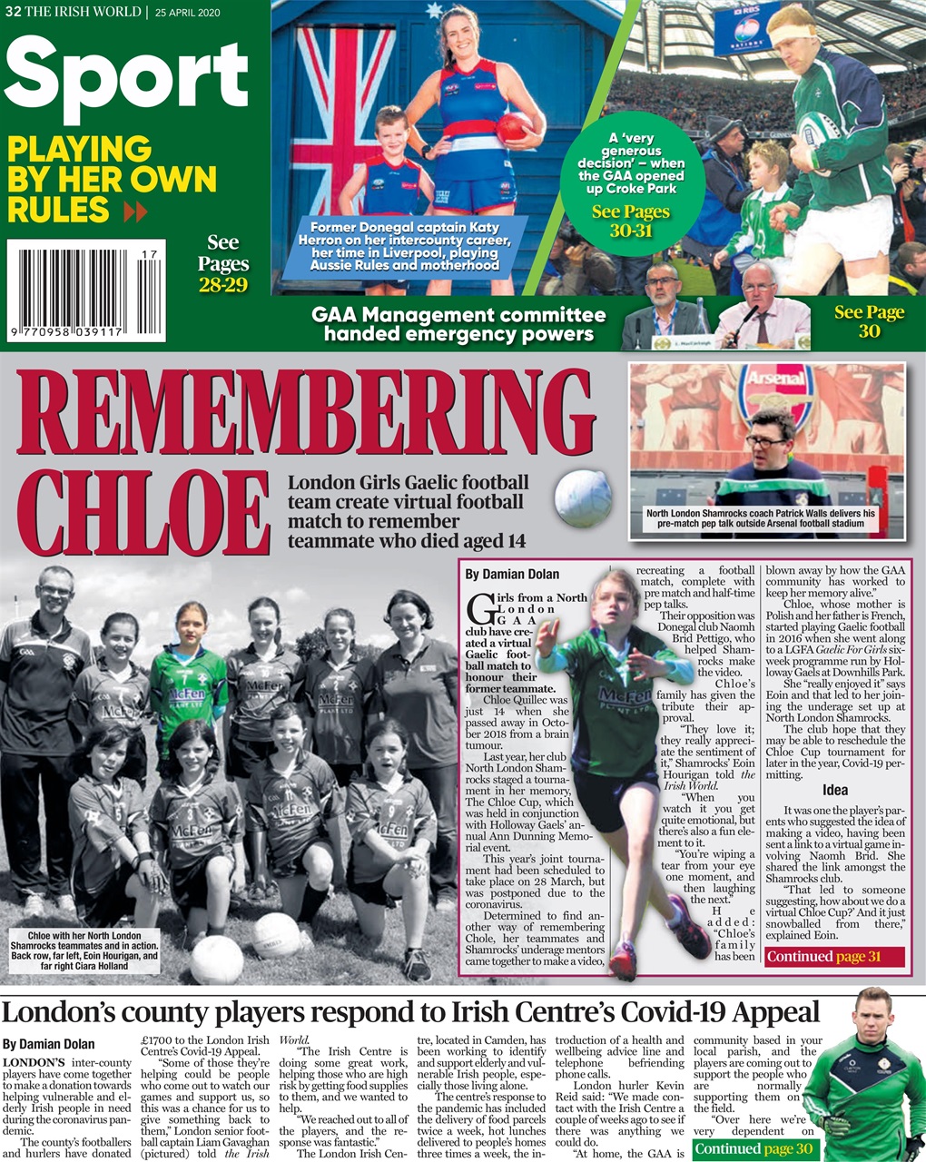 Irish World Preview Pages