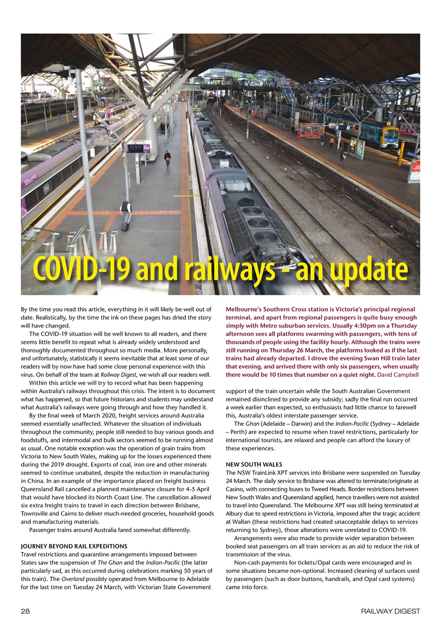 Railway Digest Preview Pages