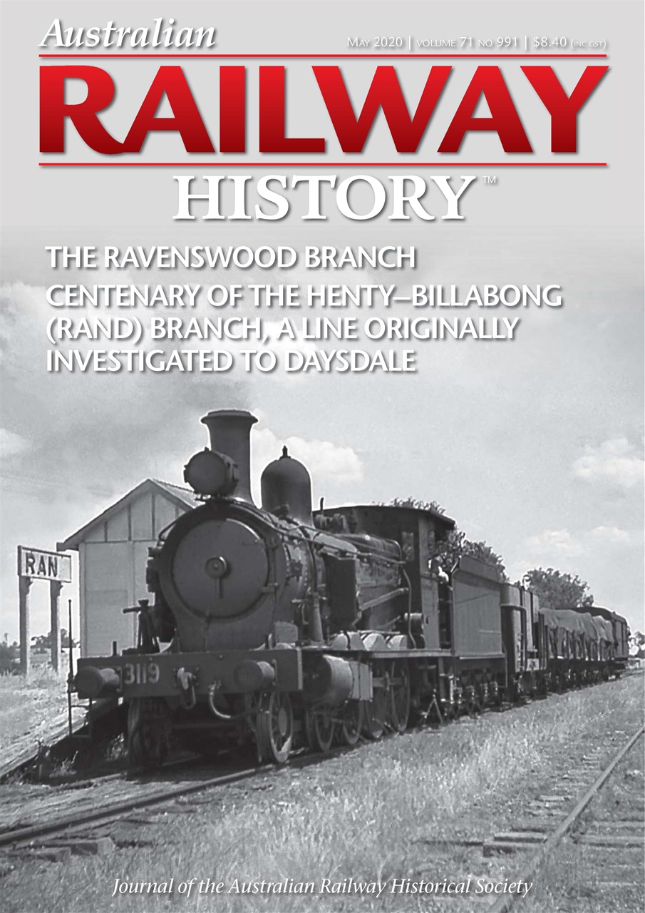 Australian Railway History Preview Pages