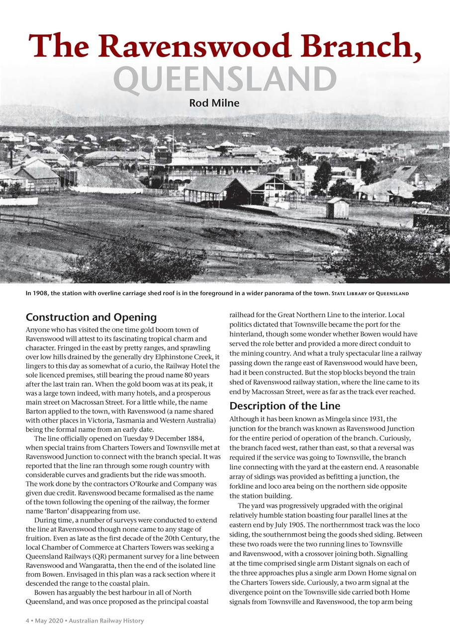 Australian Railway History Preview Pages