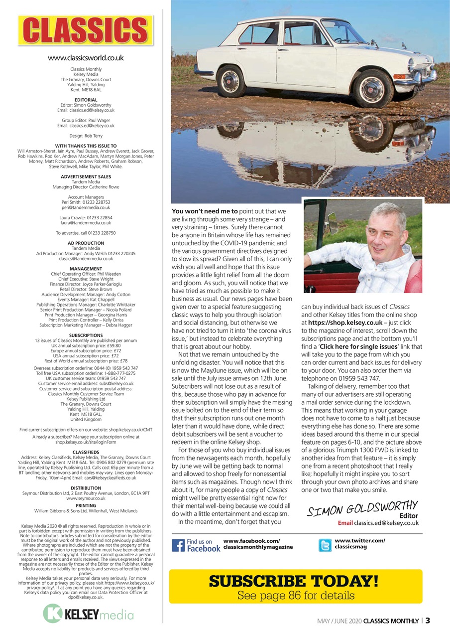 Classics World Preview Pages