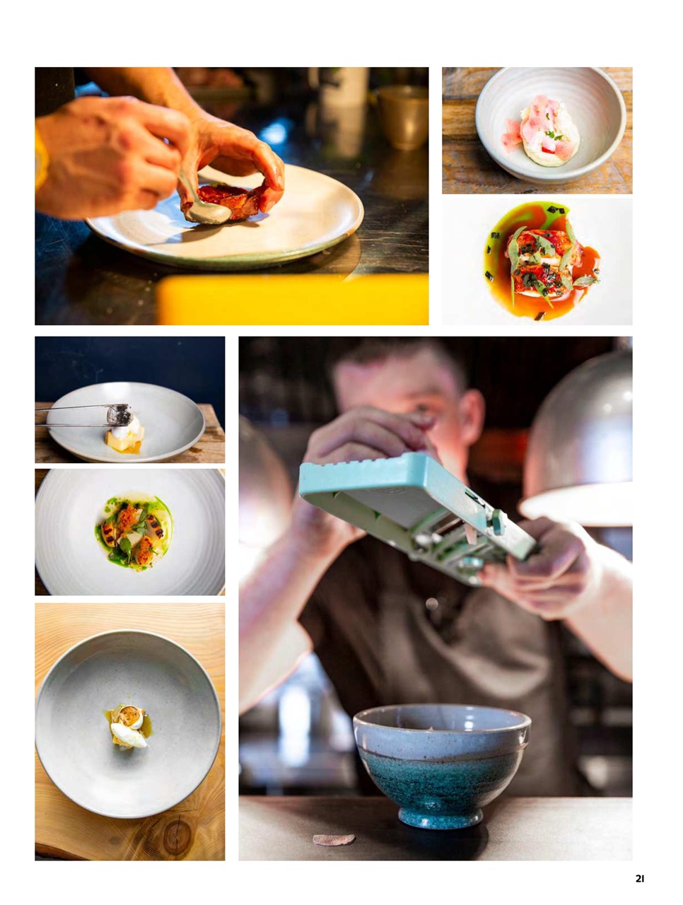 Chef & Restaurant Magazine Preview Pages