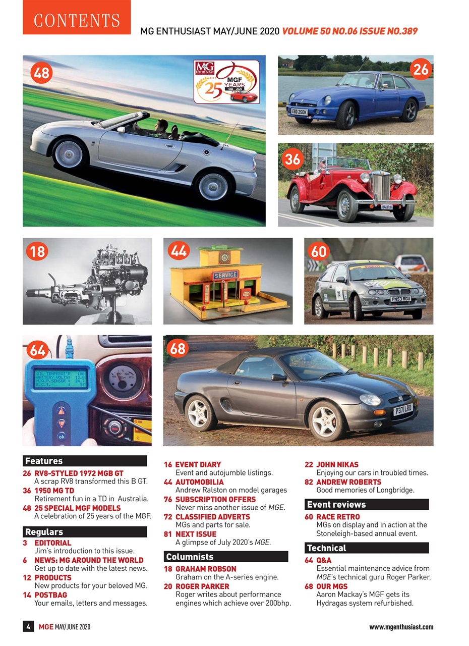 MG Enthusiast Preview Pages