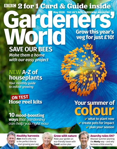 BBC Gardeners’ World Magazine issue May 2020