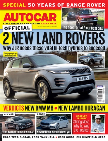 Autocar issue 22nd April 2020