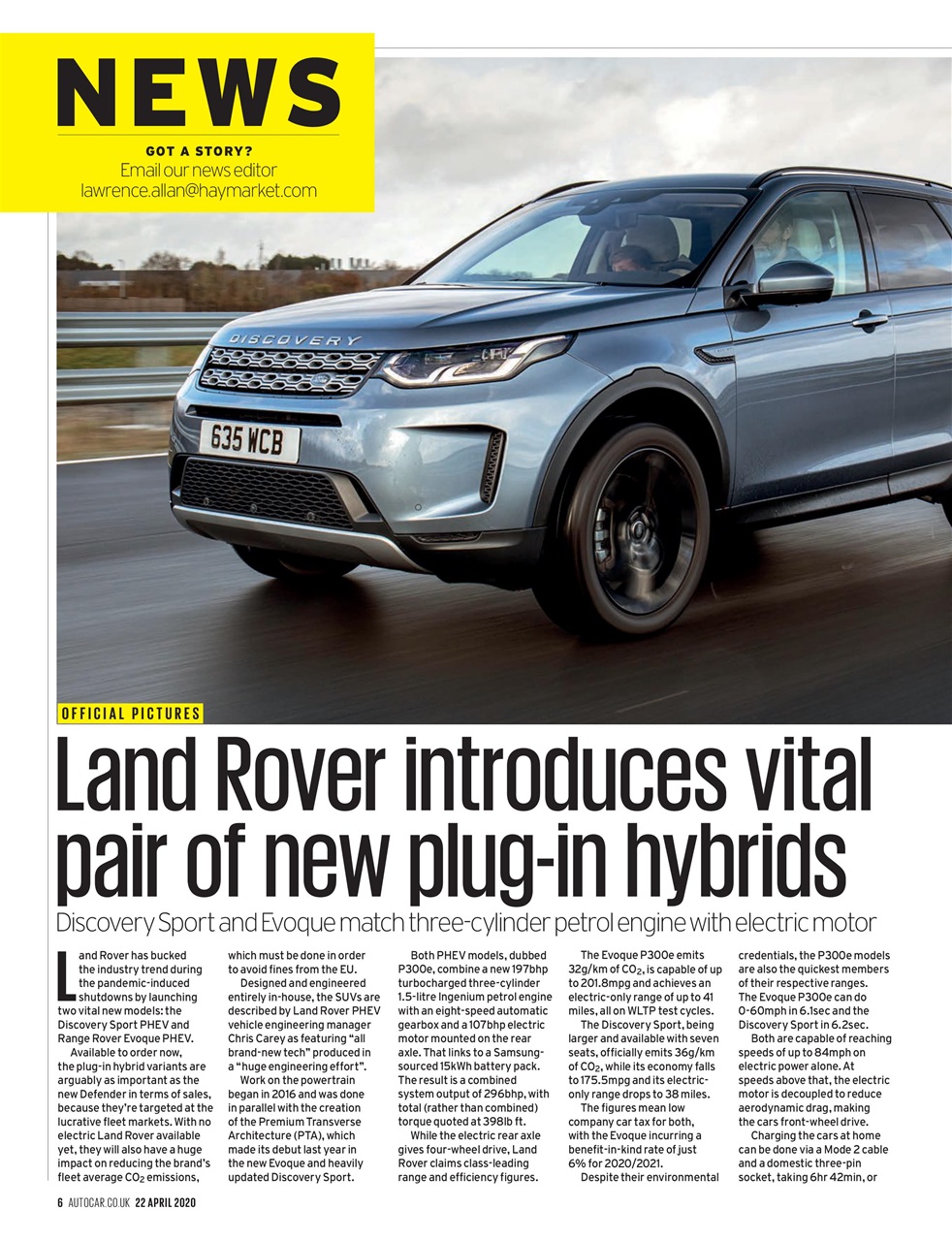 Autocar Preview Pages
