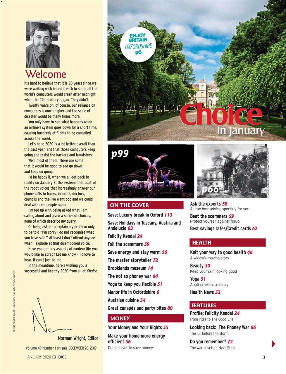 Choice Magazine Preview Pages