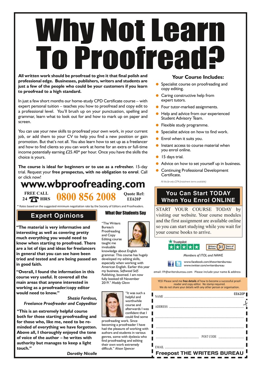 Writing Magazine Preview Pages