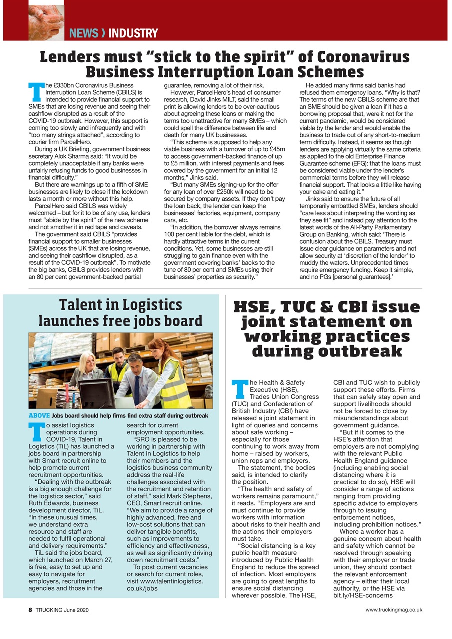 Trucking Magazine Preview Pages