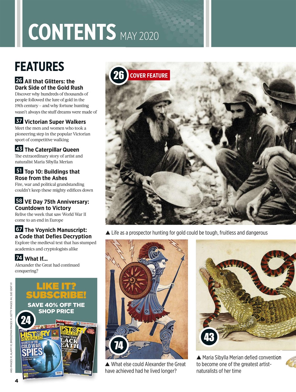 BBC History Revealed Magazine Preview Pages