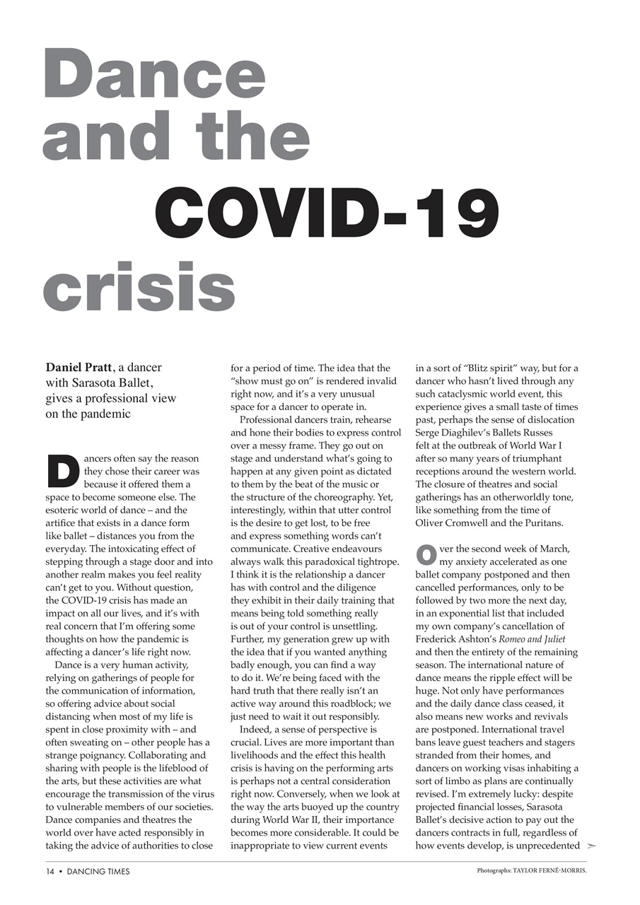 Dancing Times Preview Pages