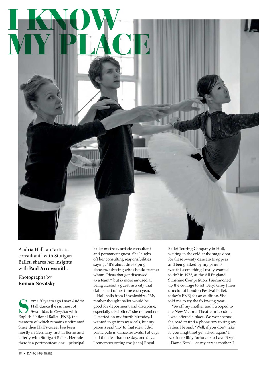 Dancing Times Preview Pages