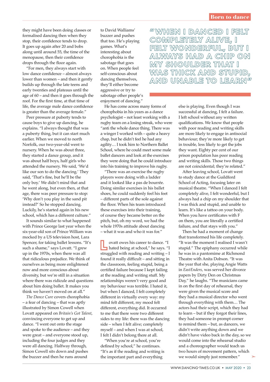 Dancing Times Preview Pages