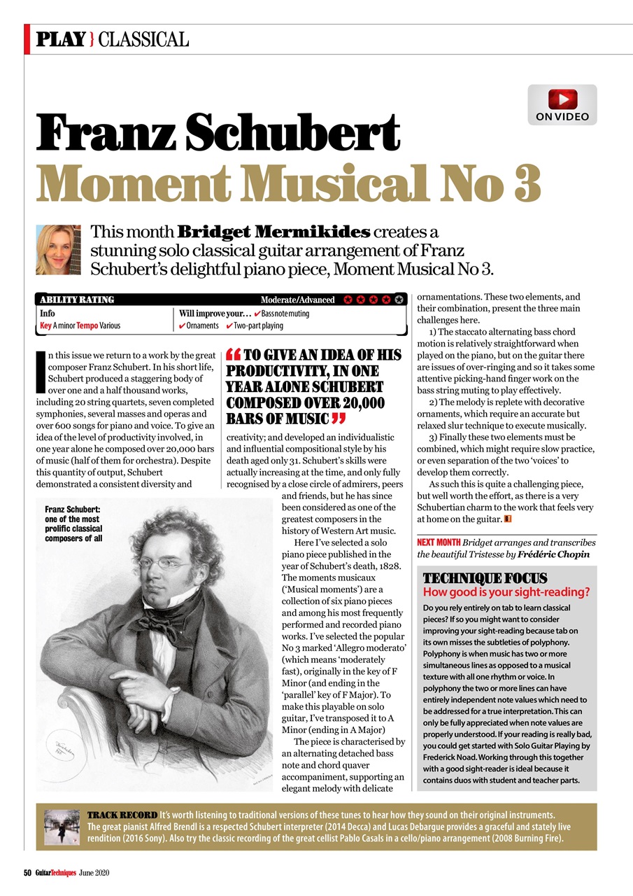 Guitar Techniques Preview Pages