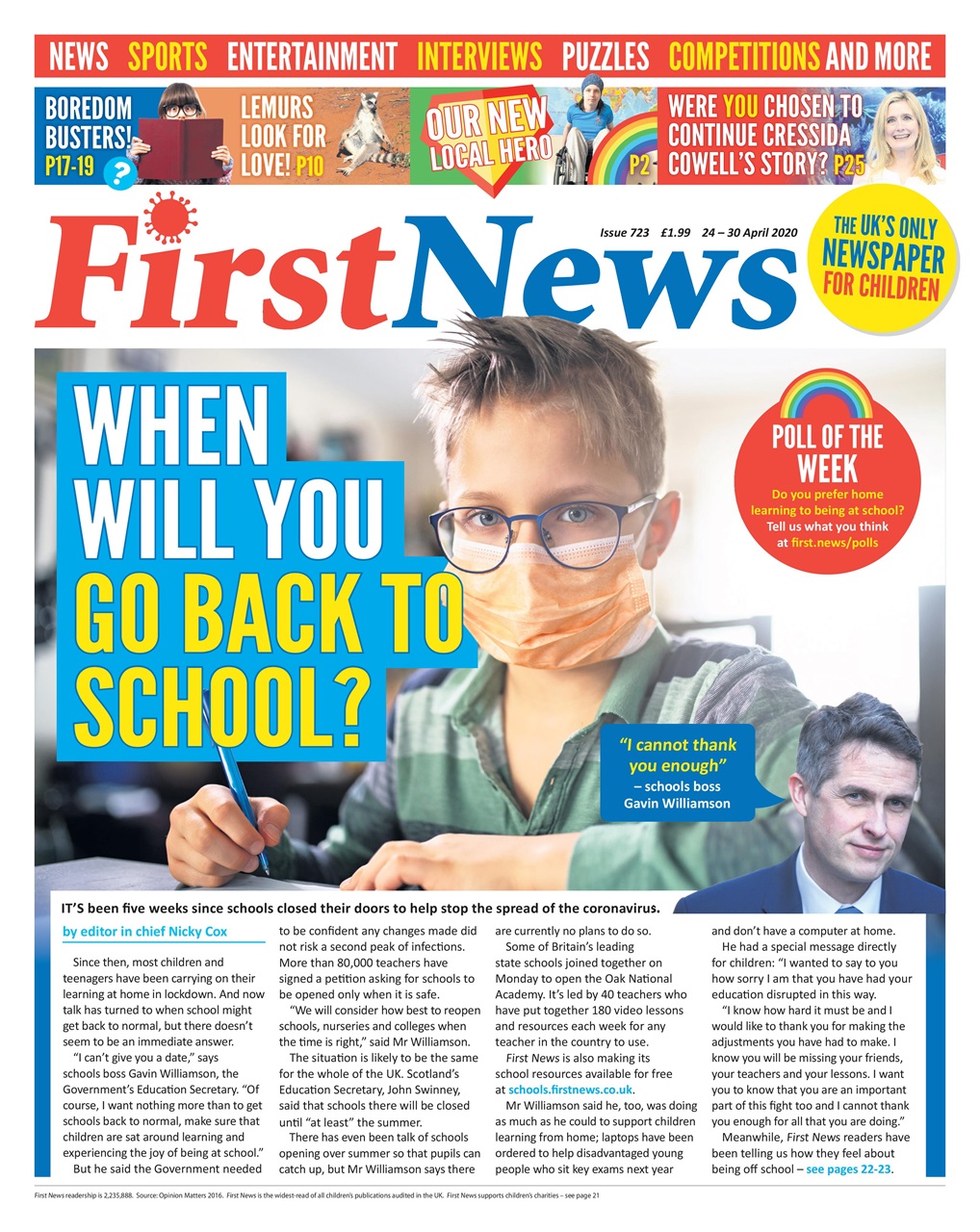 First News Preview Pages