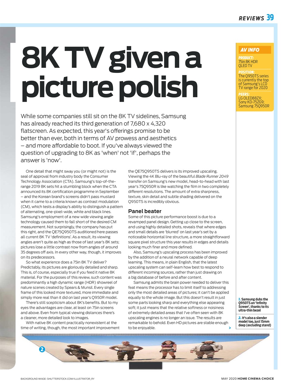 Home Cinema Choice Preview Pages