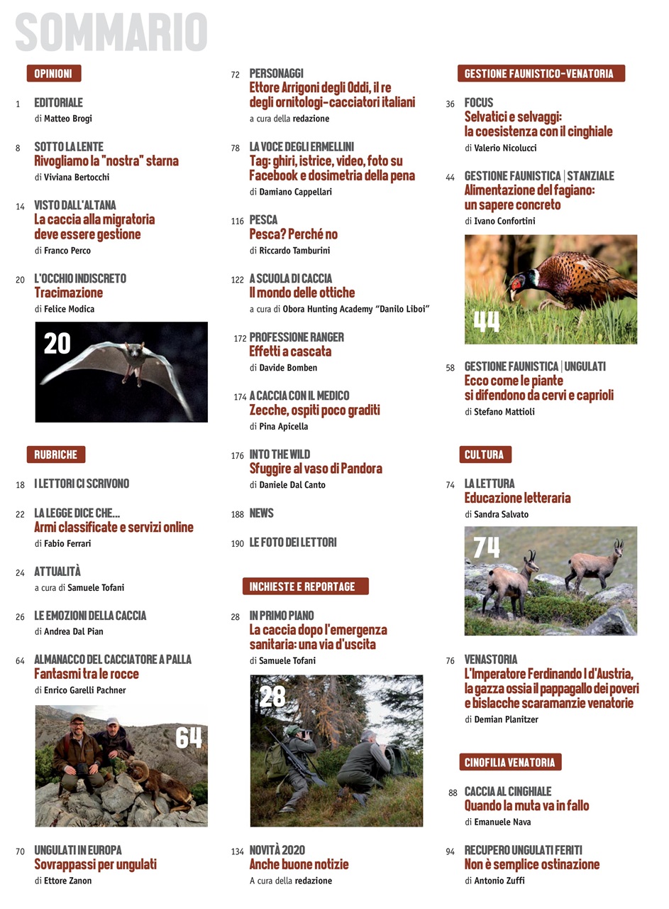 SENTIERI DI CACCIA Preview Pages