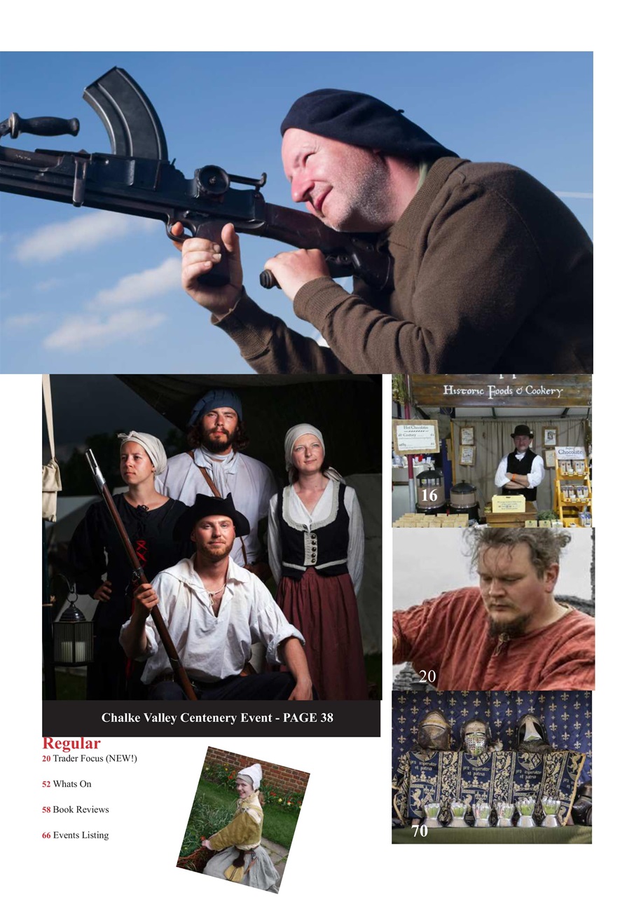 Skirmish Living History Preview Pages