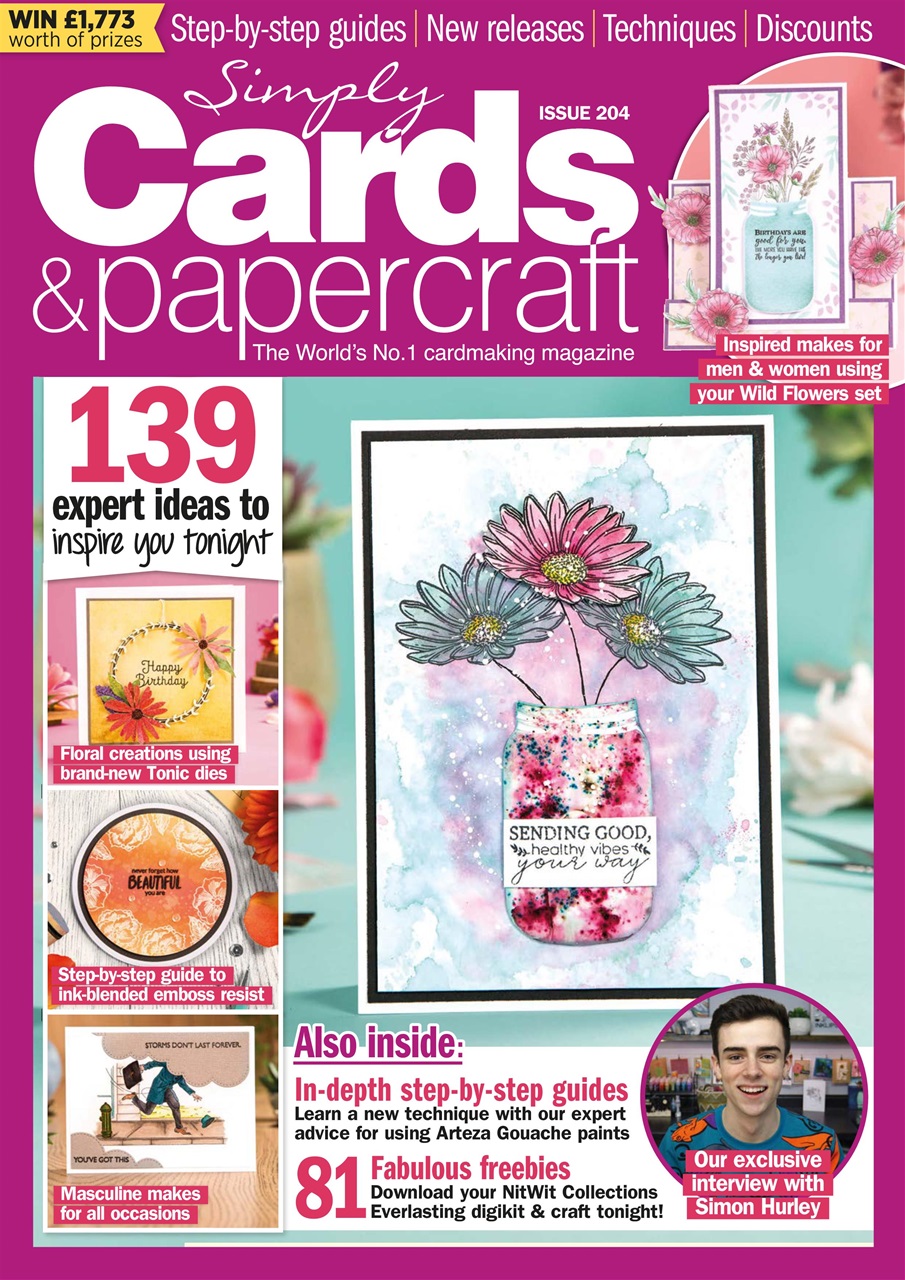 Simply Cards & Papercraft Preview Pages
