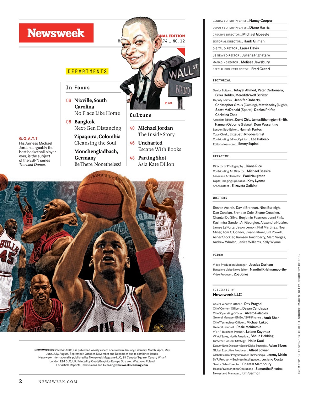 Newsweek International Preview Pages