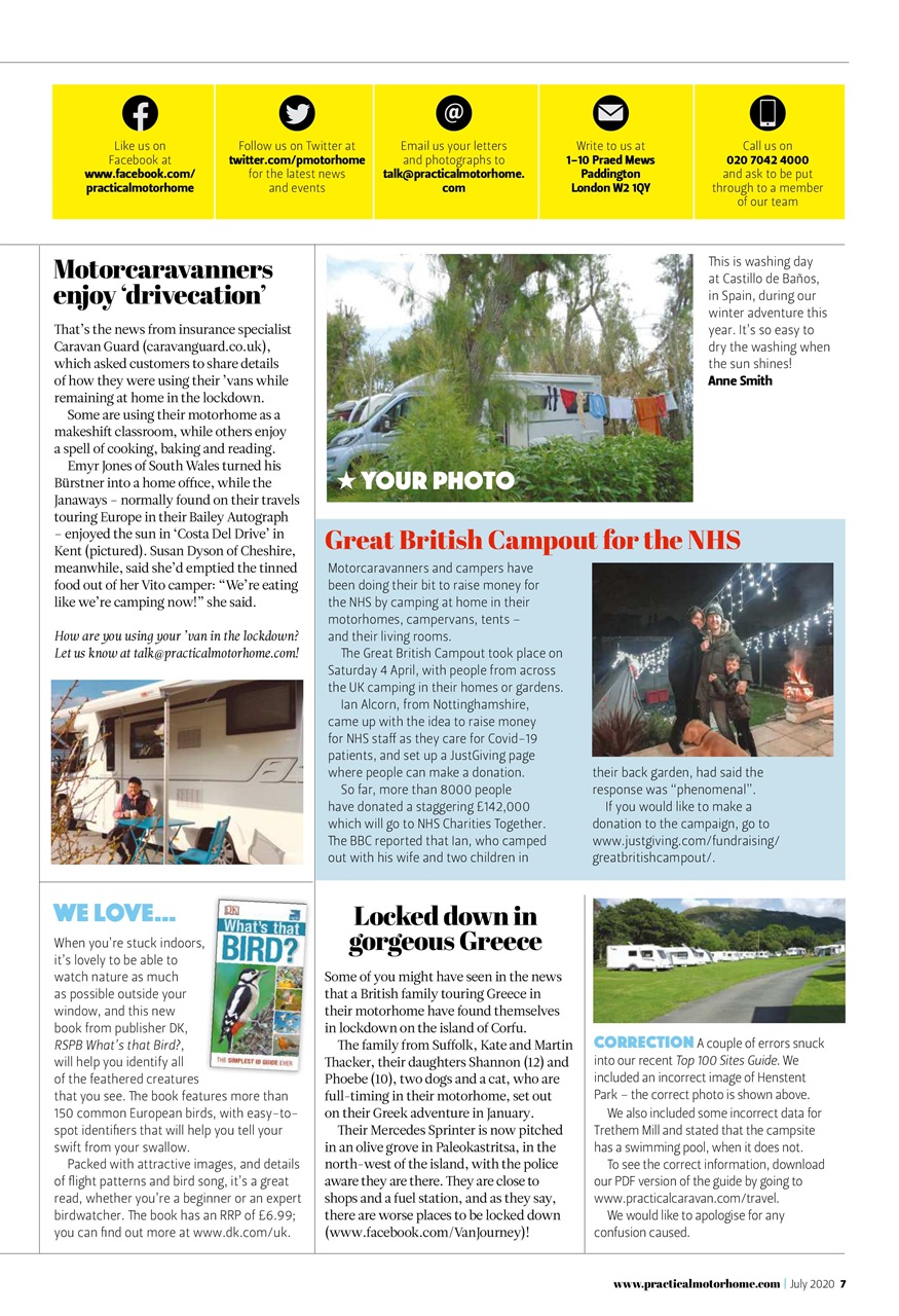 Practical Motorhome Preview Pages