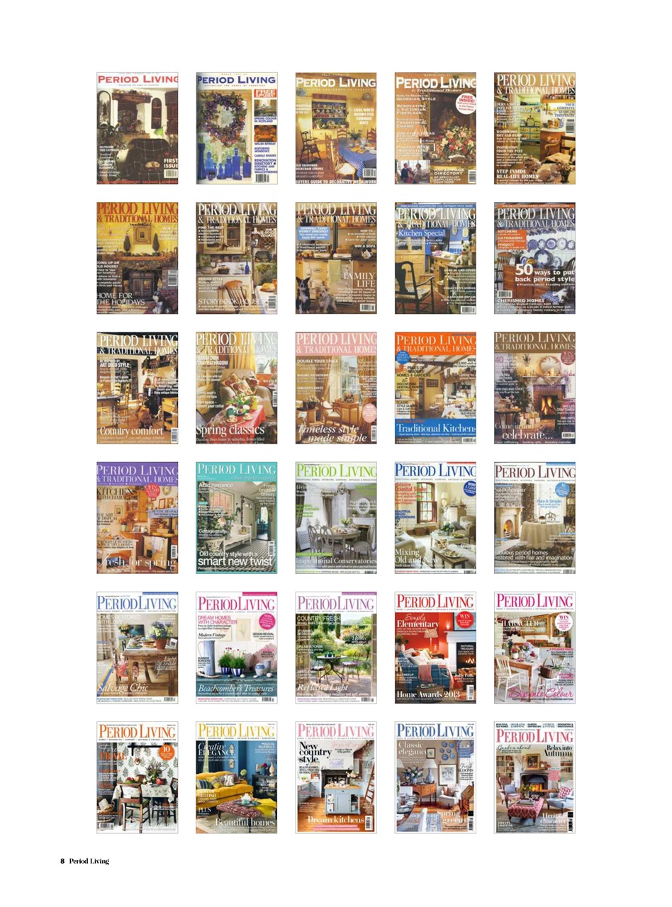 Period Living Magazine Preview Pages