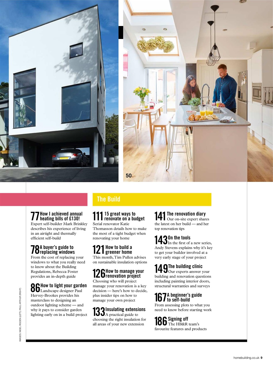 Homebuilding & Renovating Magazine Preview Pages