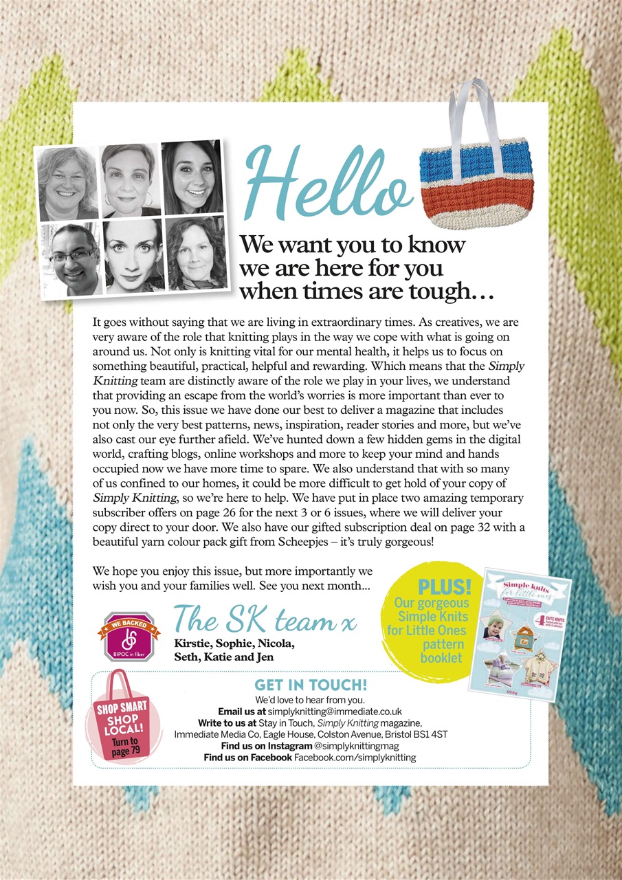 Simply Knitting Preview Pages