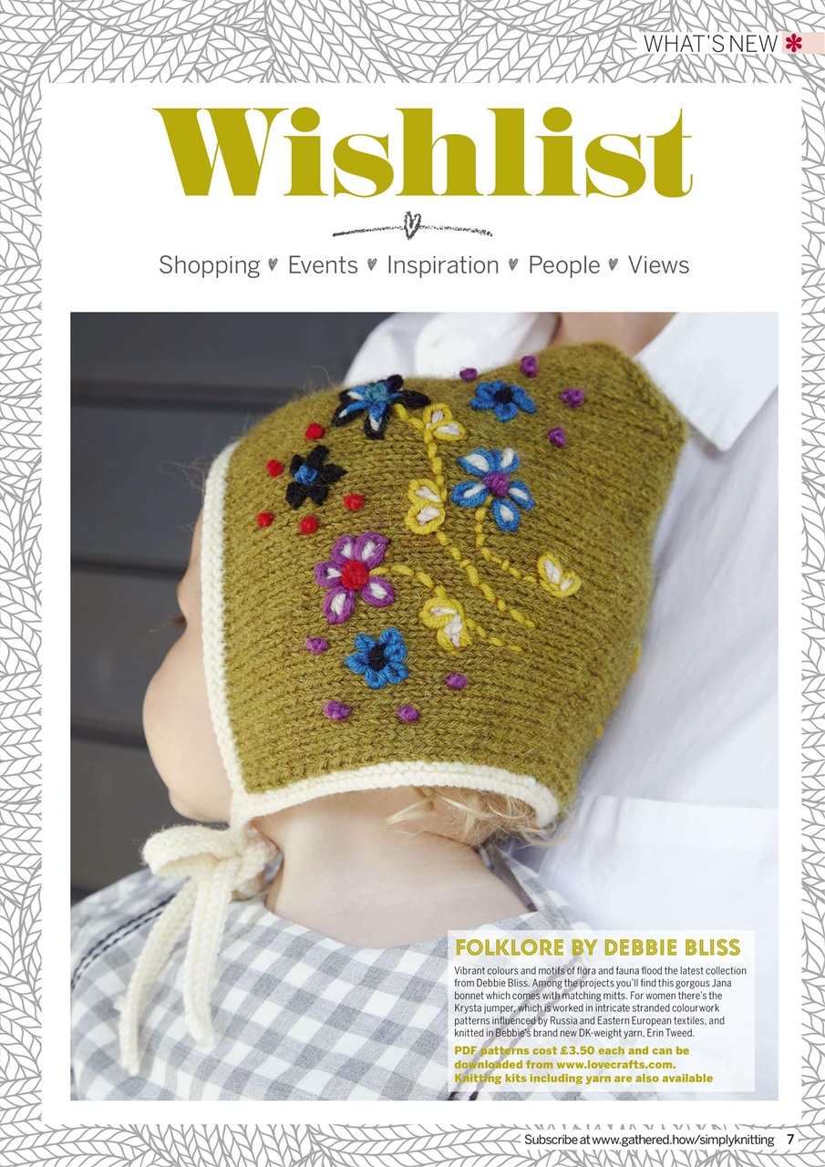 Simply Knitting Preview Pages