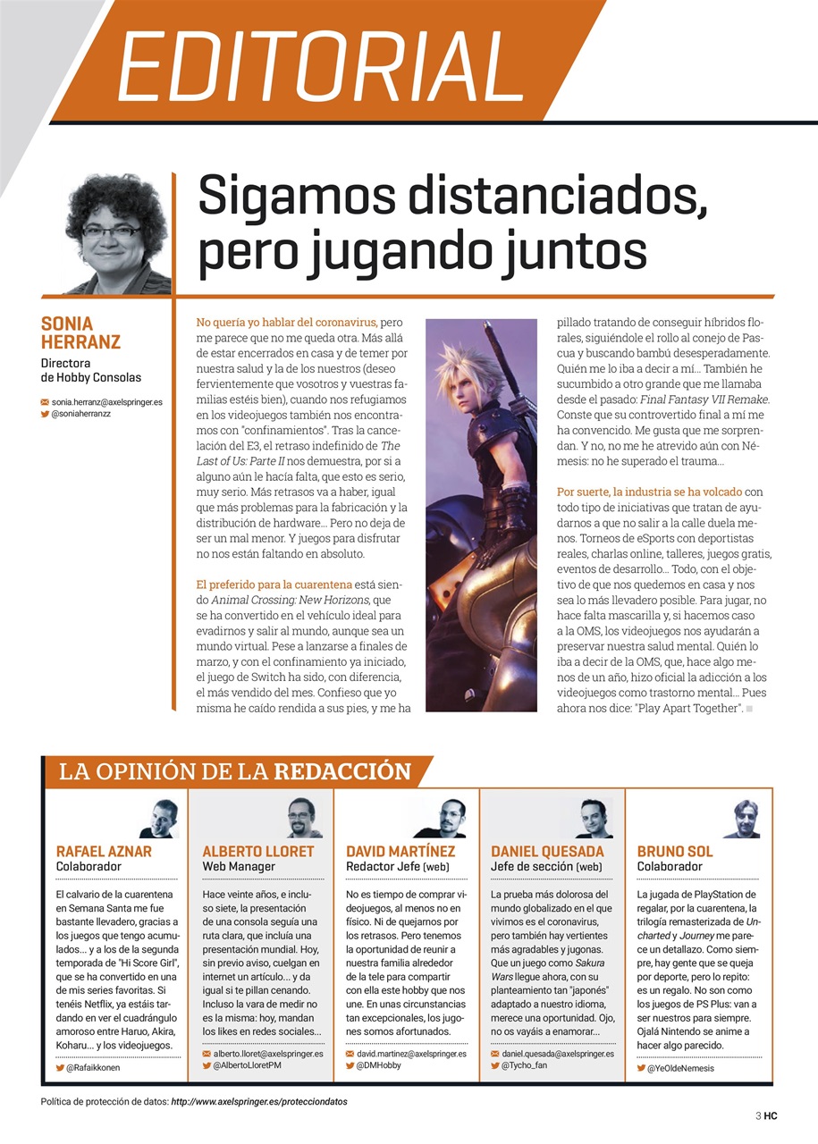 Hobby Consolas Preview Pages