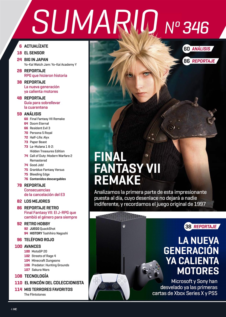 Hobby Consolas Preview Pages